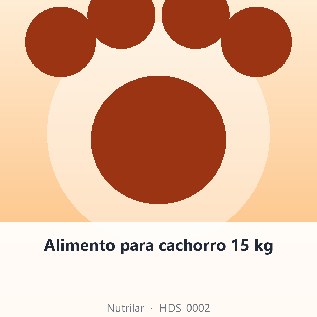 Alimento para cachorro 15 kg