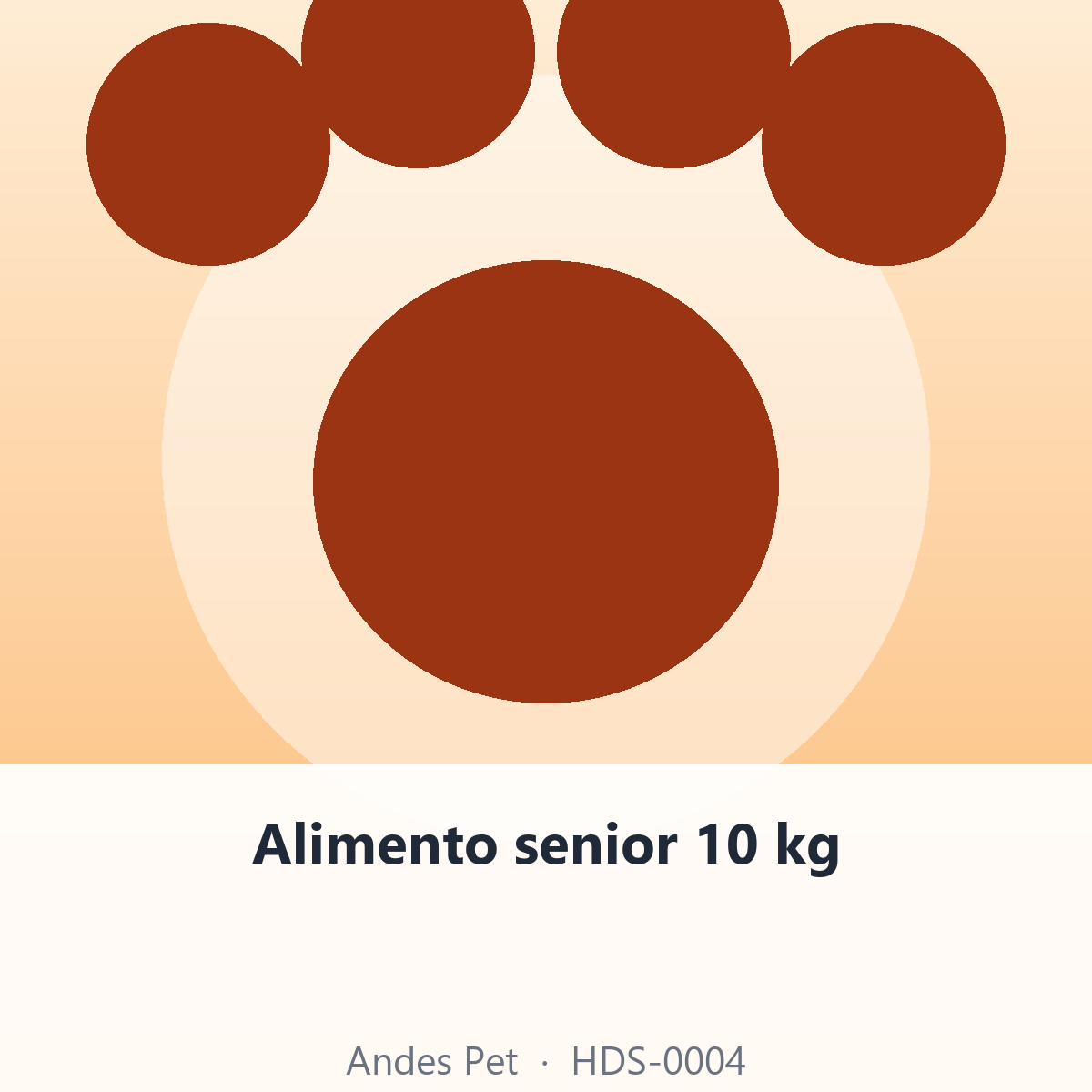 Alimento senior 10 kg