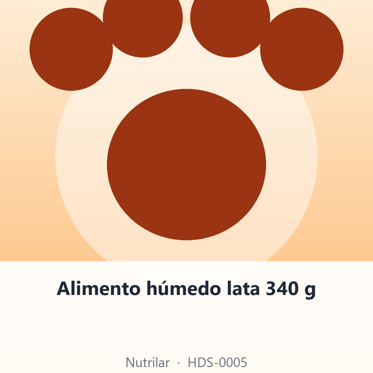 Alimento húmedo lata 340 g