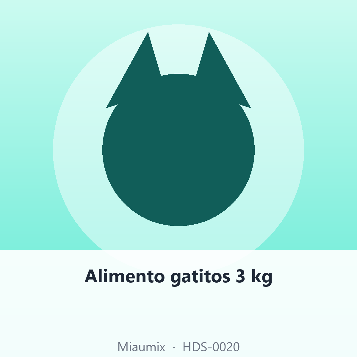 Alimento gatitos 3 kg