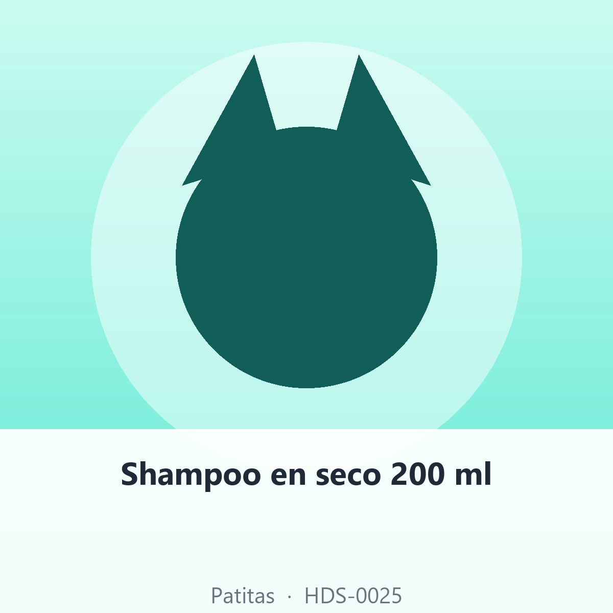 Shampoo en seco 200 ml