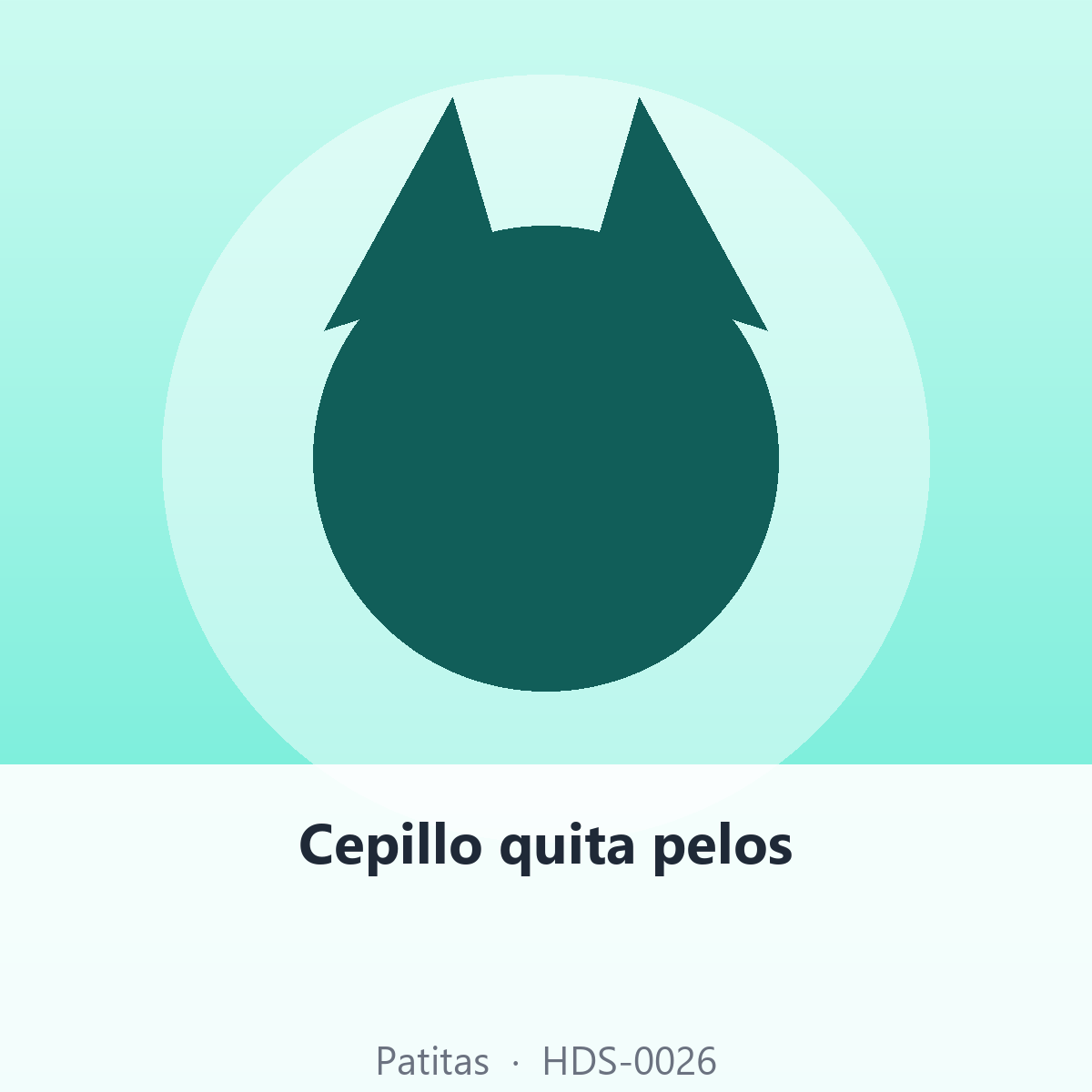 Cepillo quita pelos