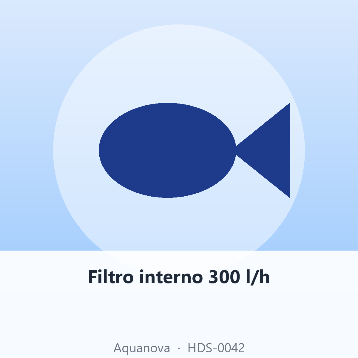 Filtro interno 300 l/h