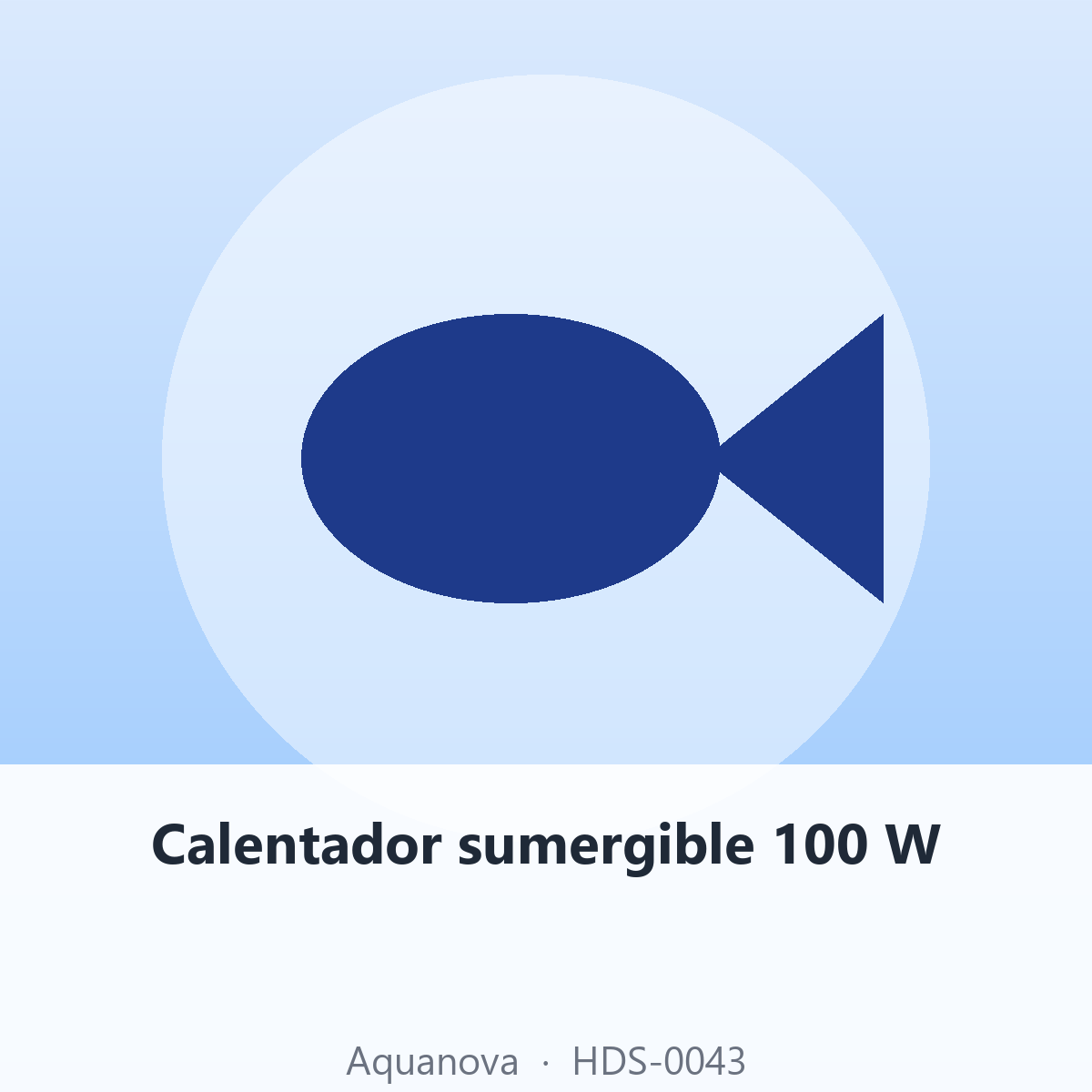 Calentador sumergible 100 W