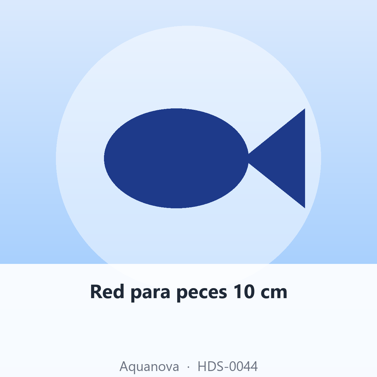 Red para peces 10 cm