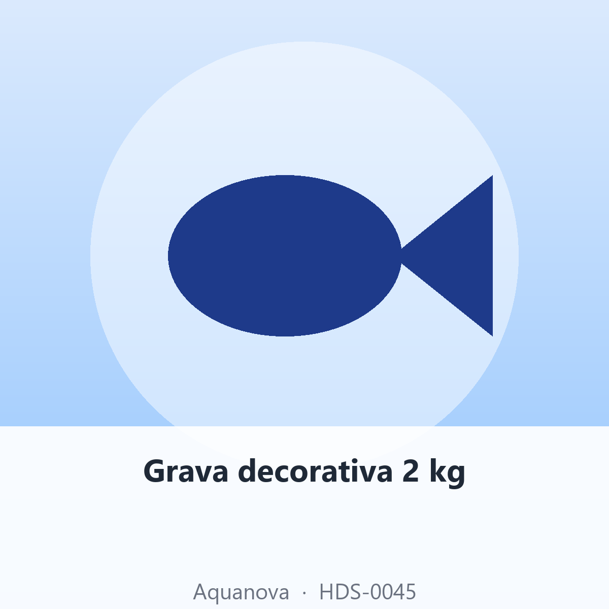 Grava decorativa 2 kg