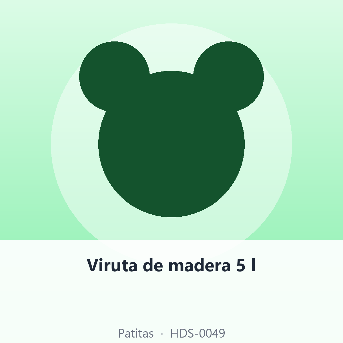 Viruta de madera 5 l
