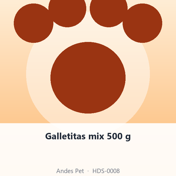Galletitas mix 500 g