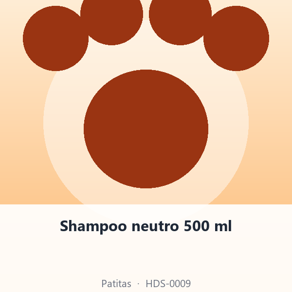 Shampoo neutro 500 ml