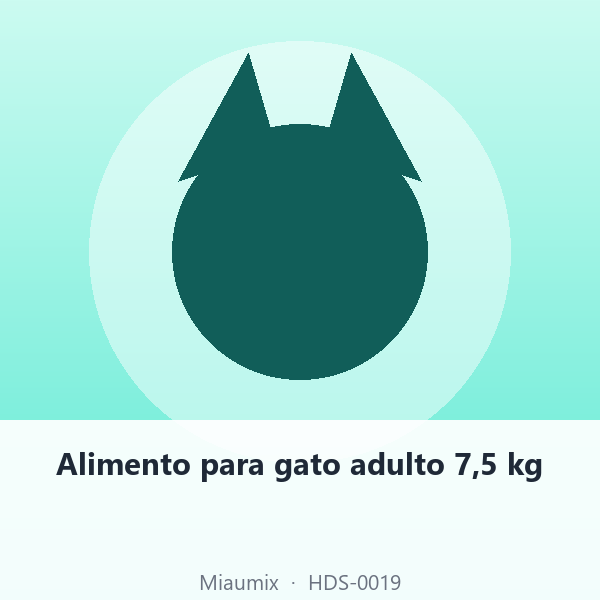 Alimento para gato adulto 7,5 kg