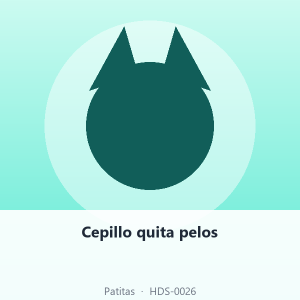 Cepillo quita pelos