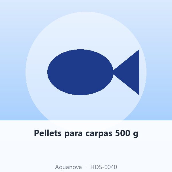 Pellets para carpas 500 g