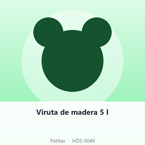 Viruta de madera 5 l